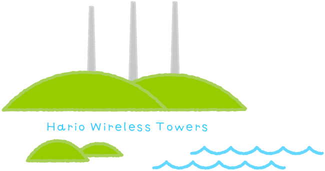 Hario Wireless Towers